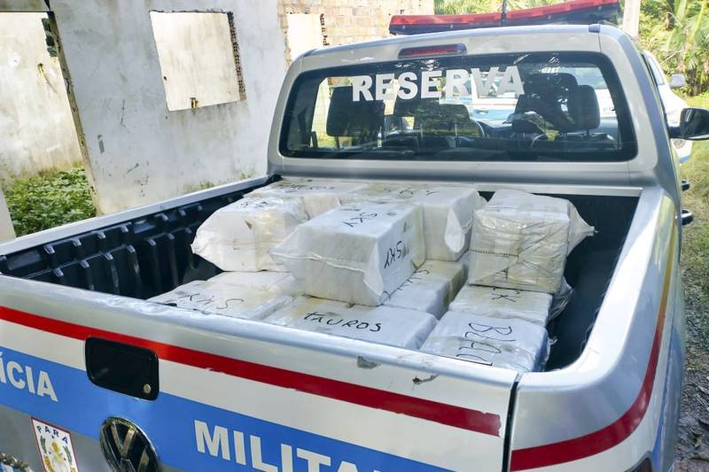 Polícia Militar apreende 4,7 toneladas de drogas no primeiro semestre de 2020