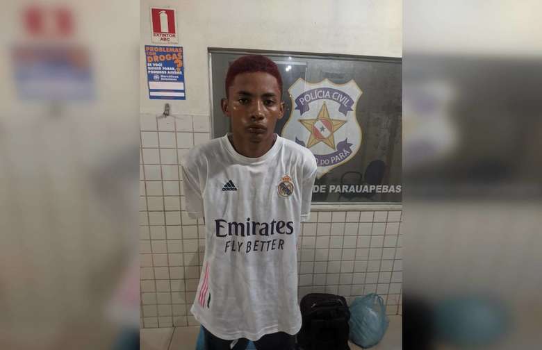 Gabriel Rodrigues foi preso após ameaçar ex namorada - Crédito: Reprodução/ Correio Carajás