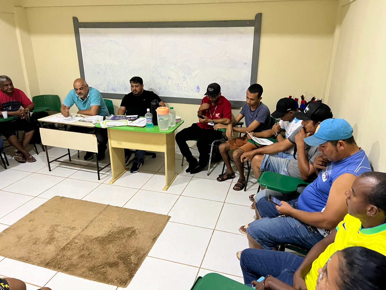 Liga esportiva de Moju realiza reunião de planejamento com 27 clubes filiados
