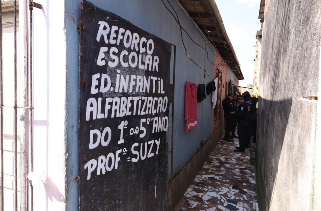 Professora é morta a tiros e golpes de estilete enquanto dava aula para crianças na Pratinha 2