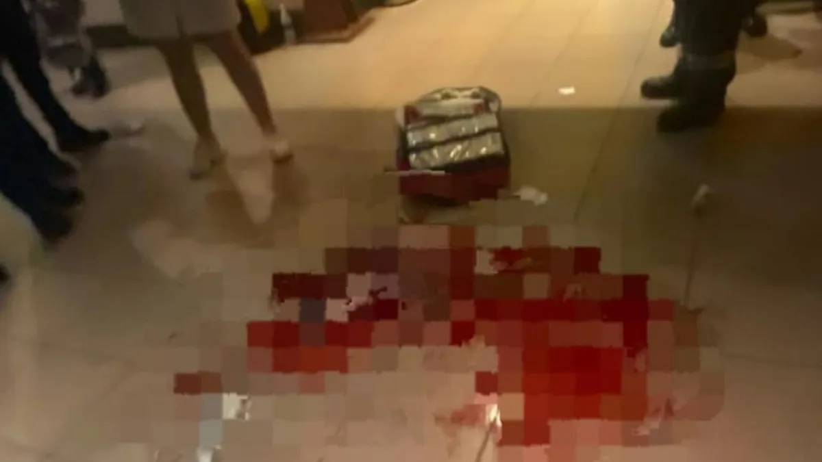 Homem busca ajuda na Estação das Docas após ser esfaqueado