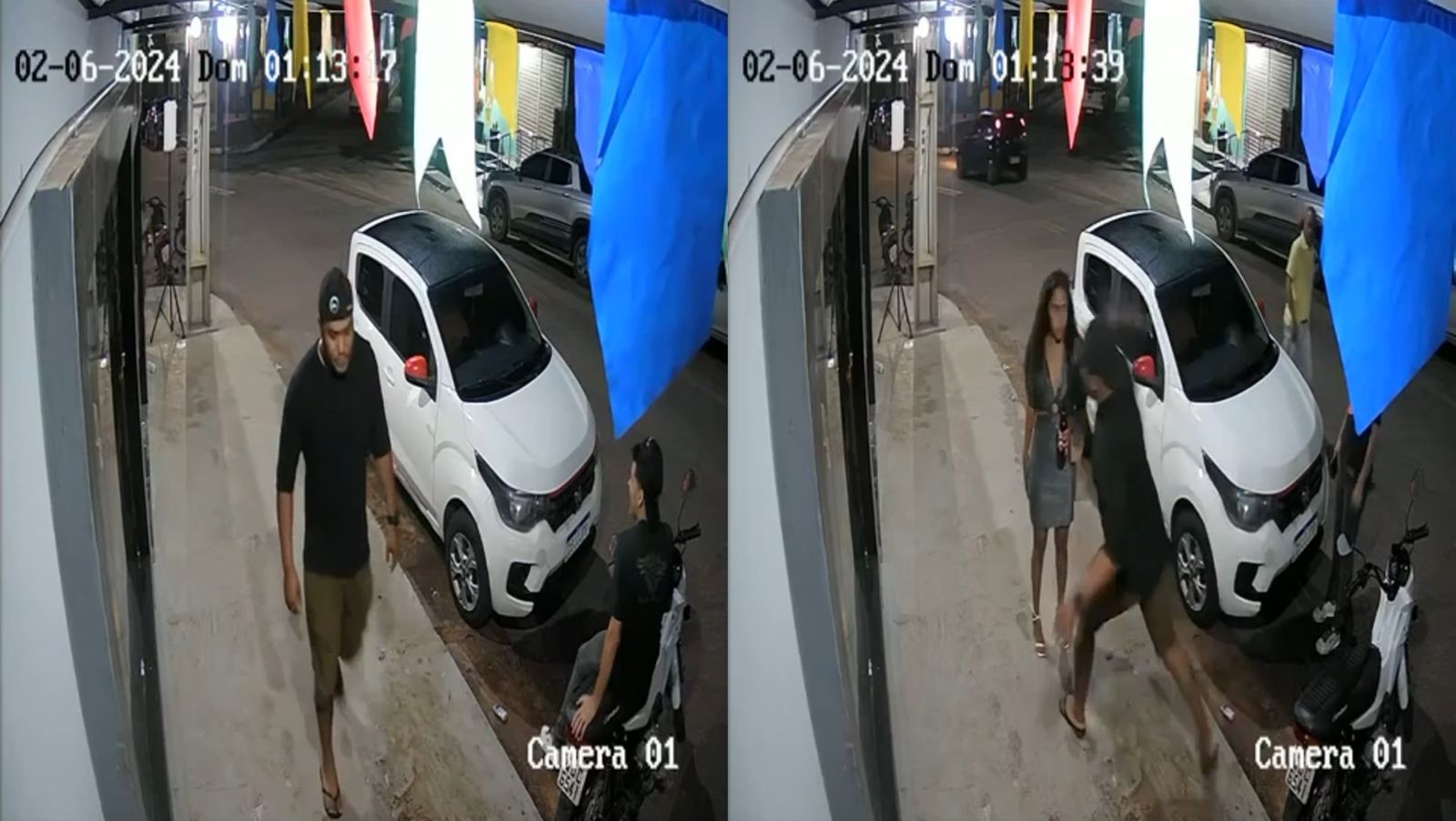 Vídeo: Homem agride músico e companheira após saída de festa em Moju
