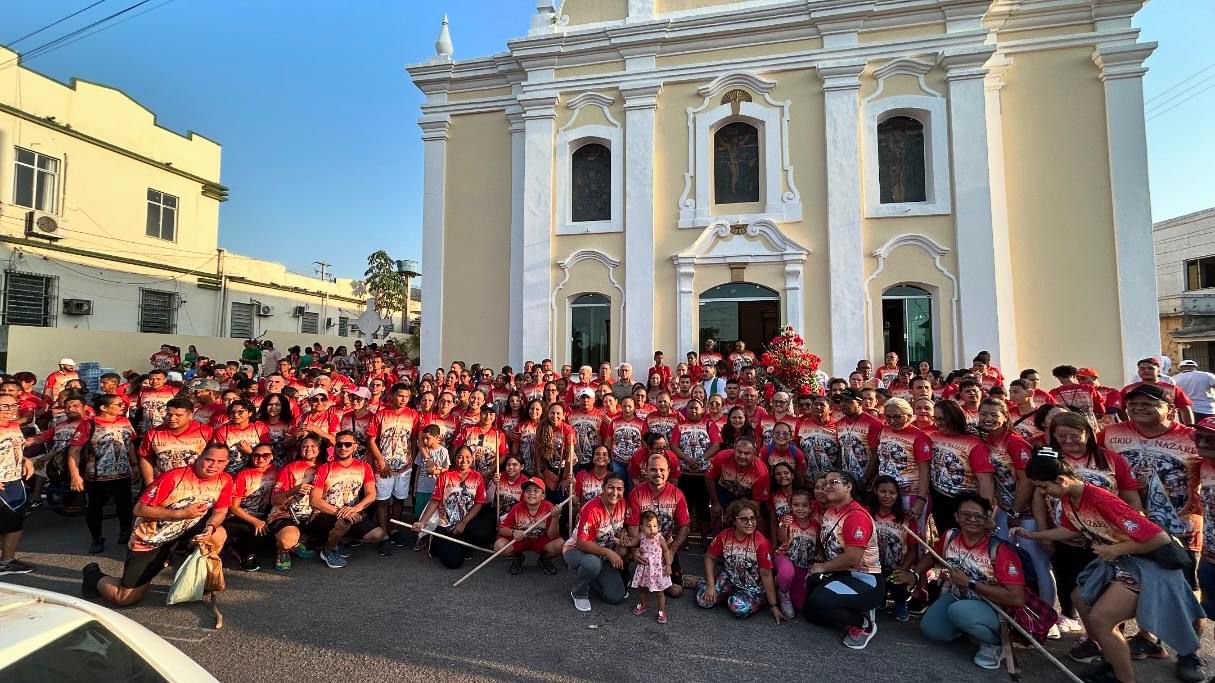 Círio: Romeiros de Moju iniciam caminhada rumo à Basílica de Nazaré em Belém