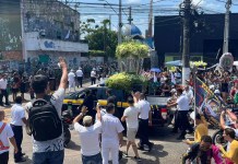 Traslado: Imagem Peregrina recebe homenagem na Paróquia Cristo Rei, em Ananindeua