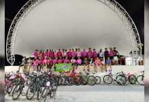 Equipe “Amigos do Pedal” realiza passeio ciclístico em Moju em alusão ao Outubro Rosa