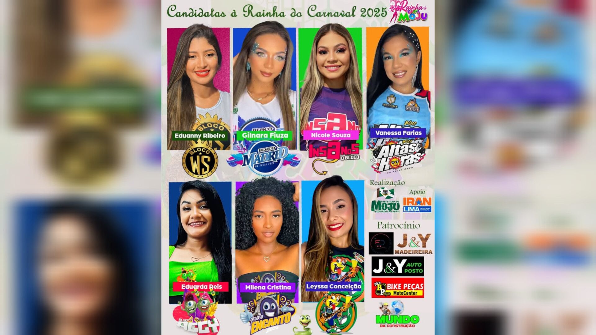 Moju elegerá sua primeira Rainha do Carnaval no CarnaMoju 2025
