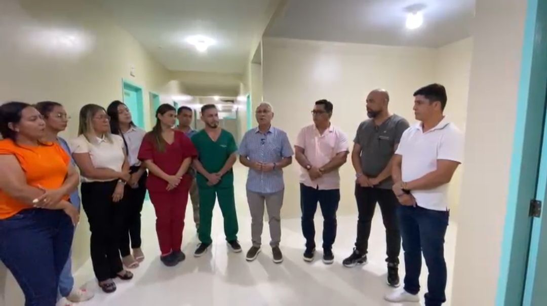 Prefeito Rubens, secretário Michel e vereadores entregam a primeira etapa da nova UMS de Moju