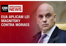 EUA aplicam Lei Magnitsky contra Alexandre de Moraes