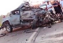 Acidente grave em Castanhal deixa vítimas presas nas ferragens