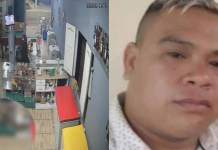 Imagens mostram homem sendo execuutado a tiros dentro de conveniência em Barcarena