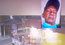 EXCLUSIVO: Câmera de segurança flagra momento em que idoso morre em acidente em Moju