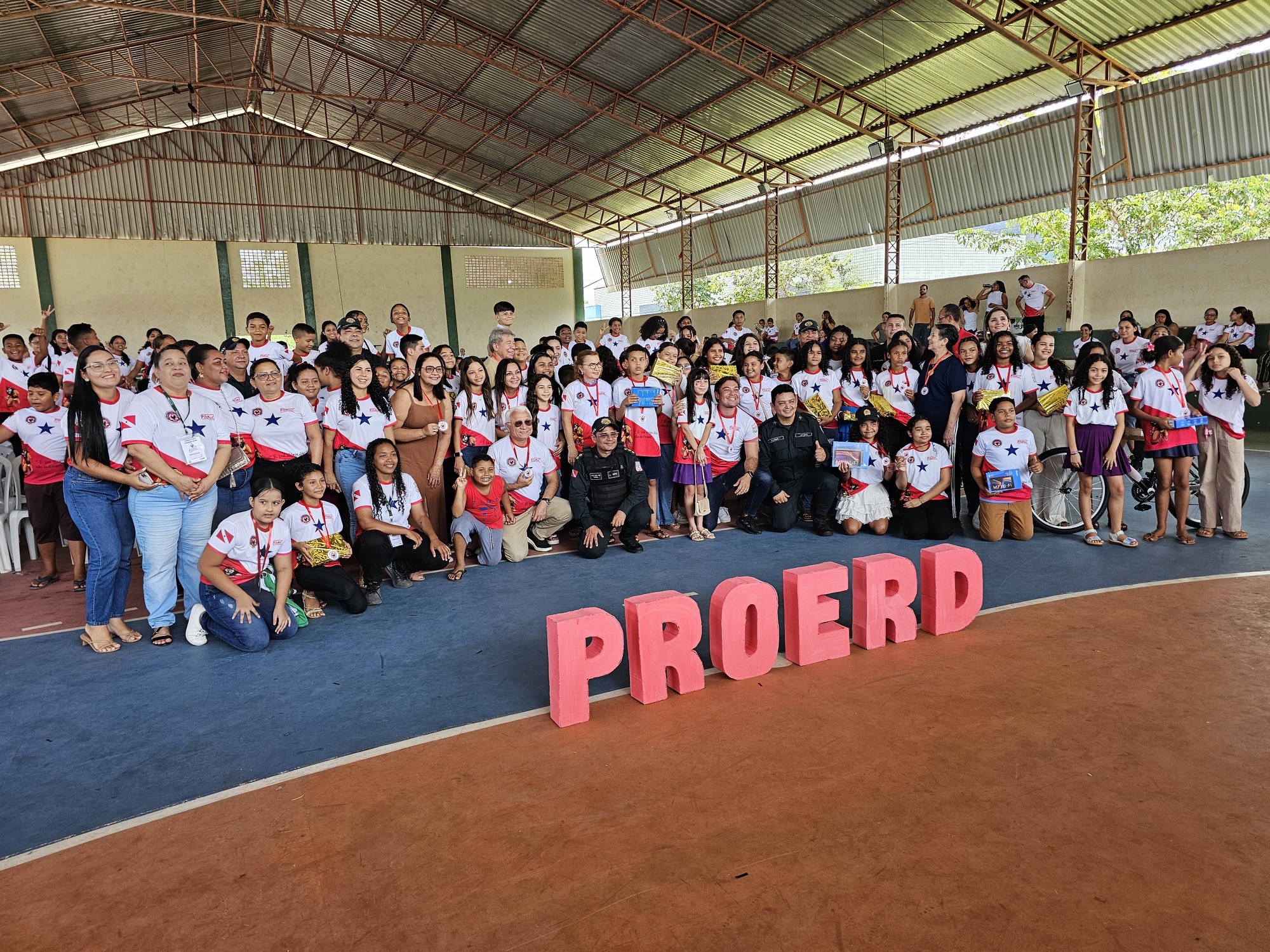 Mais de 650 alunos participam da certificação do Proerd em Moju