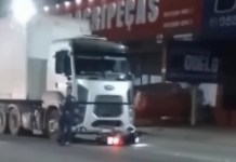 Mulher morre após colisão entre motocicleta e carreta na BR-316, em Castanhal