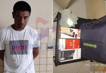 PM prende suspeito de roubo à loja de celulares em Moju e recupera aparelhos