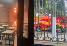 Incêndio em sala de aula assusta alunos de tradicional colégio particular na Nazaré, em Belém