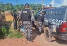 Homem é preso com drogas escondidas no balde de tinta em Santarém