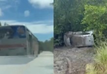 Acidente com ônibus é registrado na PA-458, em Bragança