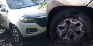 Pneu estoura, carro sai da pista e servidores de Moju sofrem acidente a caminho de reunião