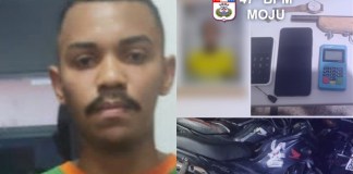 Após assalto a pizzaria, criminoso morre em confronto com a PM em Moju