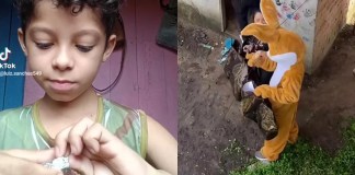Menino de Cametá emociona ao celebrar Páscoa com único ovo simples e ganha surpresa