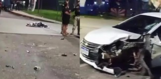Colisão entre carro e moto termina em morte em São Miguel do Guamá