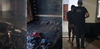 Homem é preso suspeito de incendiar casa e ofender companheira em Paragominas