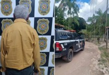 Polícia Civil de Tailândia prende idoso por crime contra vulnerável em Maracanã