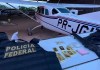 PF apreende ouro e aeronave em Itaituba/PA