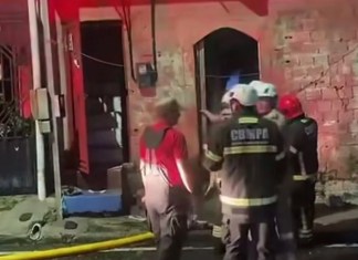 Incêndio atinge residência no bairro Curió-Utinga, em Belém