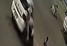 Acidente é registrado em frente à lanchonete Altas Horas, em Moju