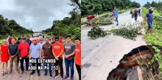 Prefeito anuncia interdição da ponte do Ipitinga na PA-252 após danos causados pela chuva
