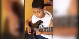 Talento mojuense: guitarrista de 11 anos viraliza ao tocar “Colossenses”