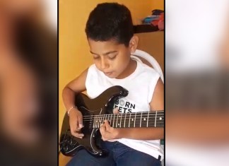 Talento mojuense: guitarrista de 11 anos viraliza ao tocar “Colossenses”
