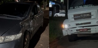 Grave acidente é registrado na descida da ponte Moju-Cidade na noite deste sábado (11)