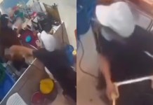 Discussão banal no trabalho termina em ataque com líquido quente e deixa mulher em estado grave