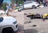 Homem se revolta durante blitz e danifica motocicleta em Abaetetuba
