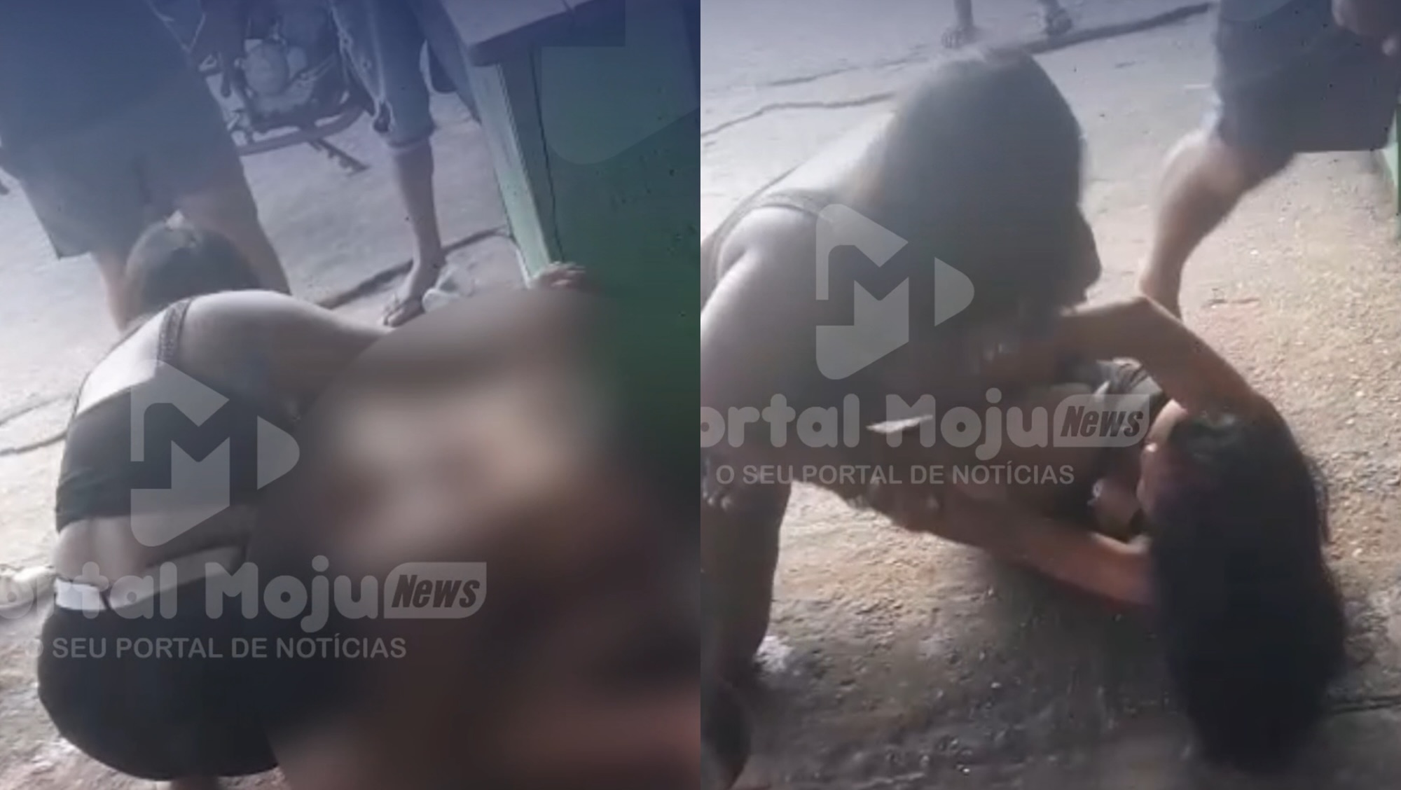 Vídeo mostra briga entre mulheres no Portal Divino Espírito Santo, em Moju