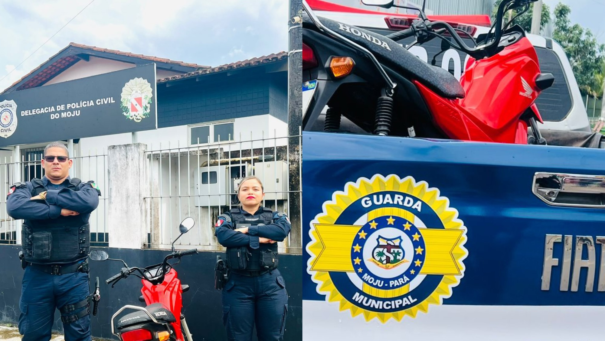 Guarda Municipal recupera motocicleta com registro de furto durante ronda em Moju