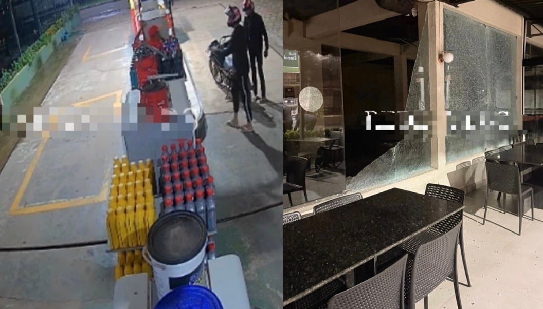 Criminosos armados assaltam posto de combustível e atiram contra restaurante em Tomé-Açu