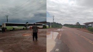 47º BPM atua em interdição na PA-475 e garante liberação pacífica da via em Moju