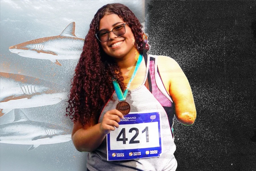 Jovem relata vida após ataque de tubarão: “Virou de cabeça para baixo”
