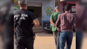 Polícia Civil prende homem suspeito de arrancar orelha da companheira durante briga em Tailândia